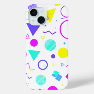 Retro 80s Memphis Style Geometric Phone Case