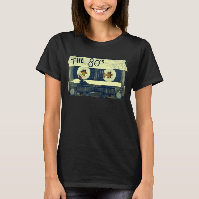Retro 80's Mix Tape T-Shirt (Front)