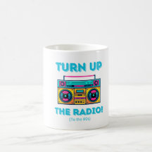retro 80's mug