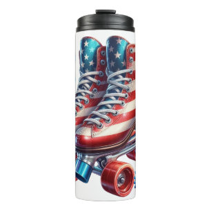 Retro 80's Patriot Thermal Tumbler