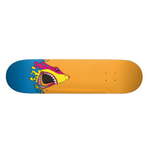 Retro 80's Shark Week Skateboard