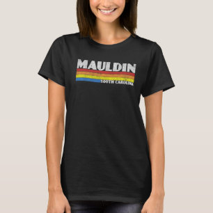 Retro 80s South Carolina SC Souvenir Mauldin T-Shirt