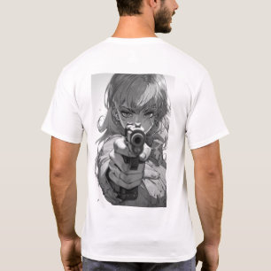 Retro 80s Style Animation Illustration T-Shirt