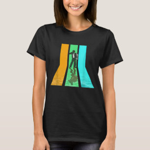 Retro 80s Vintage Style Accordion T-Shirt