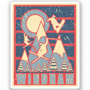 Retro 80s Windham Mountain Ski
