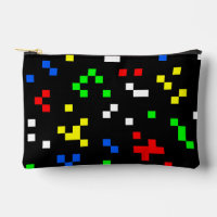 Retro 8 Bit Video Game Graphics Pattern