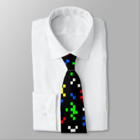 Retro 8 Bit Video Game Graphics Pattern
