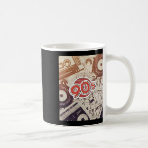 Retro 90s Aesthetic – Cette Tapes Nostalgia Vibes Coffee Mug