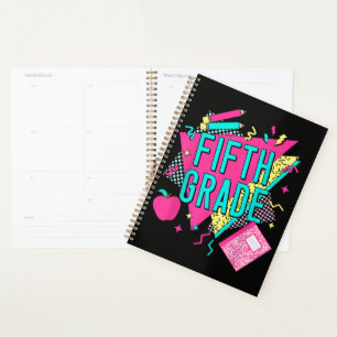Retro 90s Grade Teacher Back to School Planner