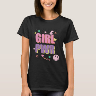 Retro 90s GRL PWR Nineties Vibes Girl 90 Power T-Shirt