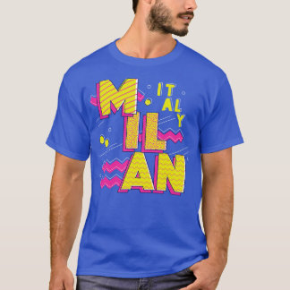 Retro 90s Milan Italy T-Shirt