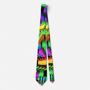 RETRO 90S PATTERN TIE