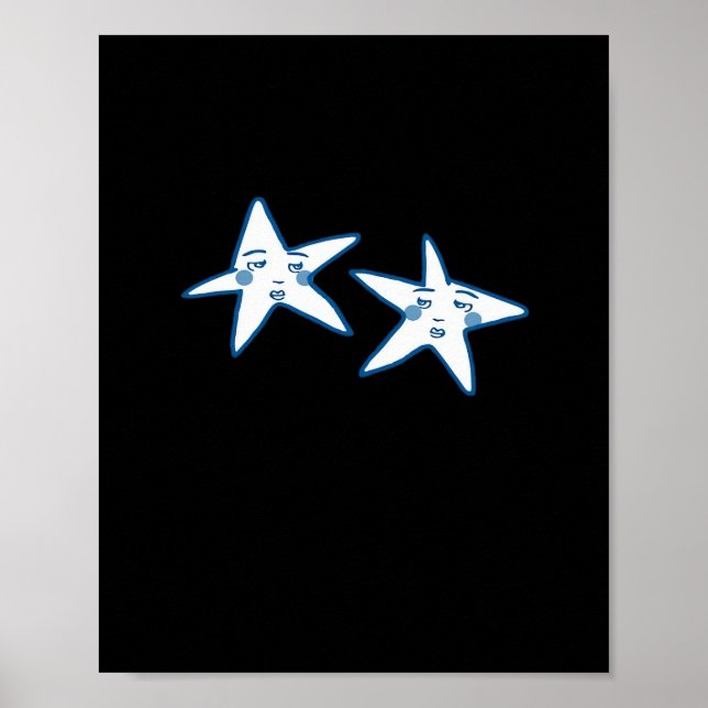 Retro 90s Whimsigoth Aesthetic Poster (Front)