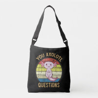 Retro 90s You Axolotl Questions Vintage Sunset
