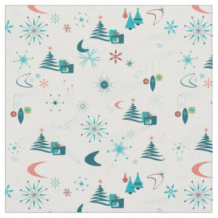 Retro A Go-Go Christmas Fabric