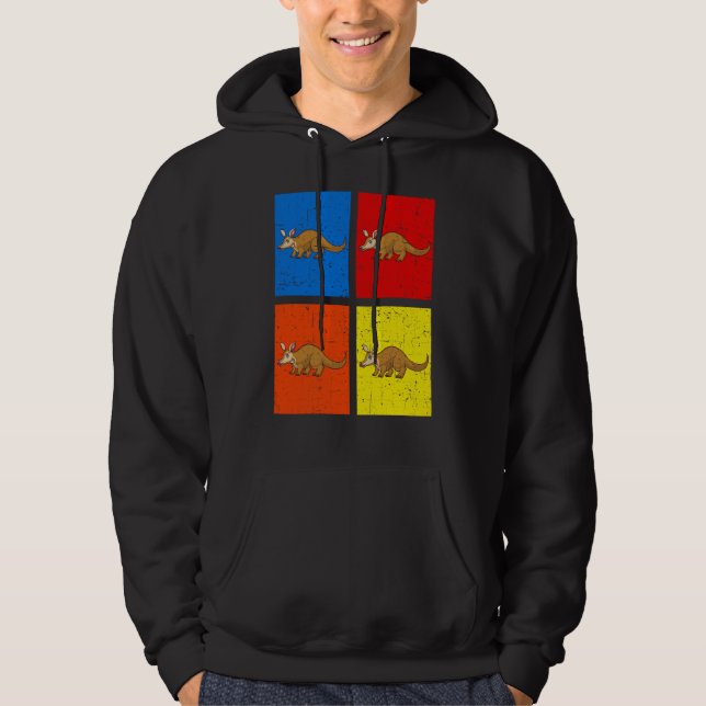 Retro Aardvark Hoodie (Front)