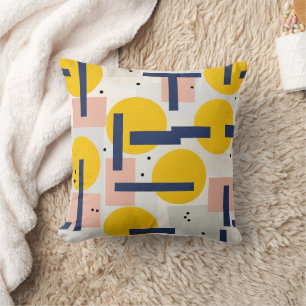 Retro Abstract Brushstroke (12) Cushion