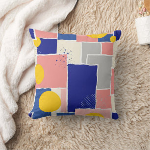 Retro Abstract Brushstroke (16) Cushion