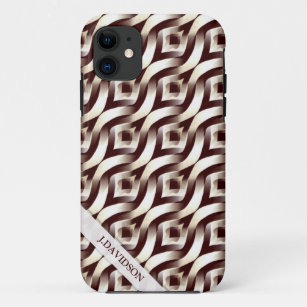Retro Abstract Textile Pattern iPhone 5 Case