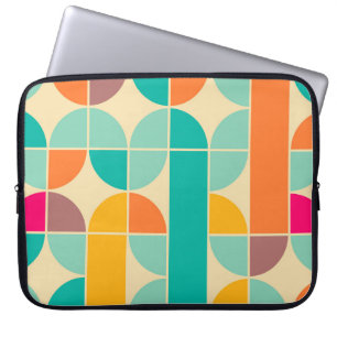 Retro Abstract: Timeless Seamless Design. Laptop Sleeve