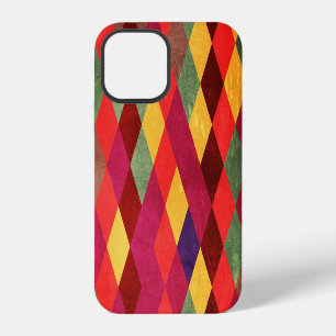 Retro Abstract: Vintage Pattern Design iPhone 12 Case