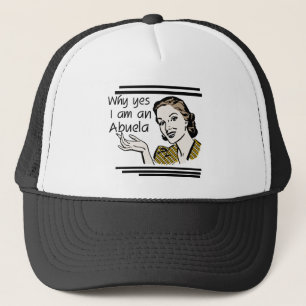 Retro Abuela T-shirts and Gifts Trucker Hat
