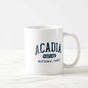 Retro Acadia National Park Maine Est 1916 Mens Wom Coffee Mug