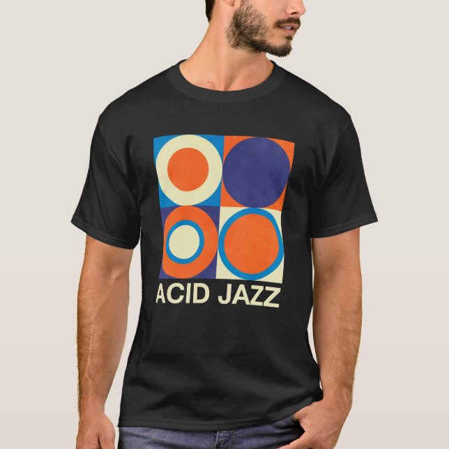 Retro Acid Jazz T-Shirt (Front)