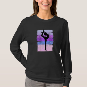 Retro Acrobatics Girls Motivational Birthday Acrob T-Shirt