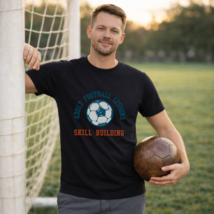 Retro Adult Soccer Training Skill Building T-Shirt