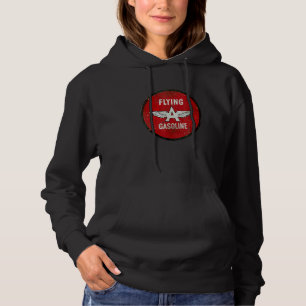 Retro Advertising Sign Vintage Petrol Station Sig Hoodie
