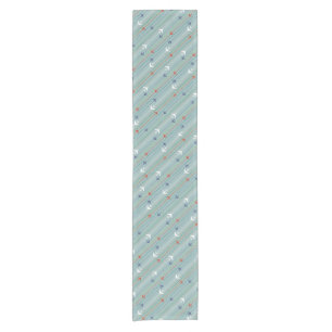 Retro Aeroplane Pattern Cloth Table Runner