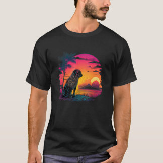 Retro Aesthetic Pug Dog T-Shirt