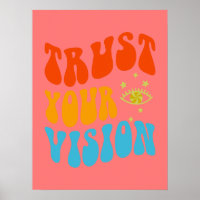 Retro Aesthetic Wall Art for Girls, Tweens, Teens