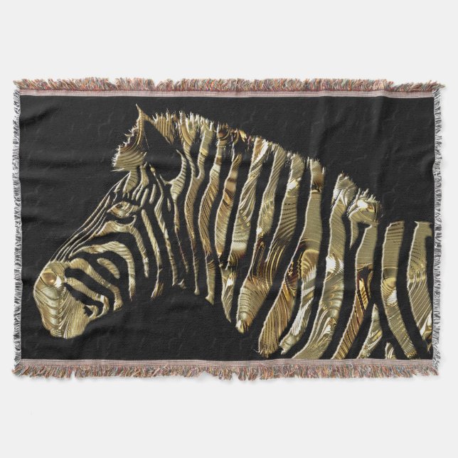 Retro Africa 5A Options Throw Blanket (Front)