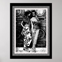 Retro Afro Pop Art Fashion