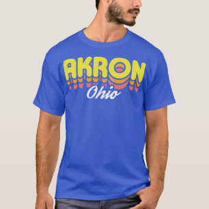 Retro Akron Ohio T-Shirt