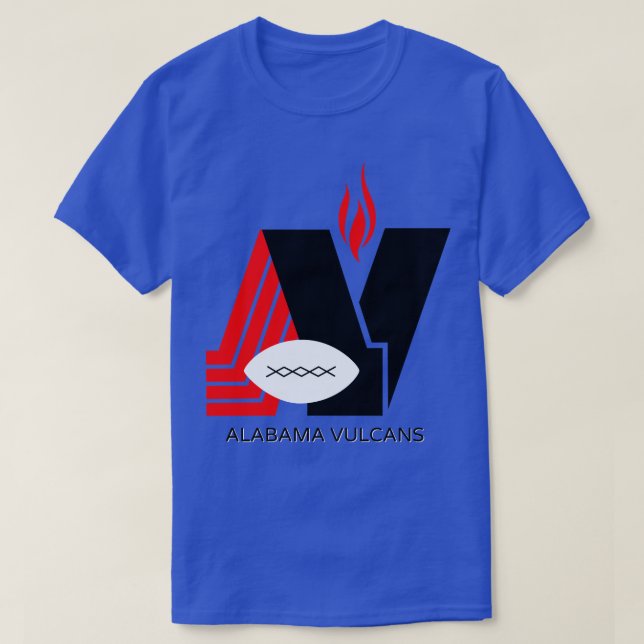 Retro Alabama Vulcans 1979 TShirt (Design Front)