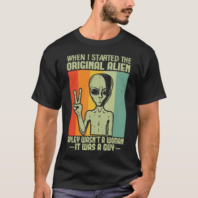 Retro Alien Shirt (Front)