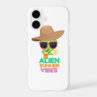 Retro Alien Summer Beach Vibes