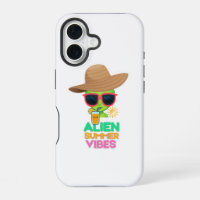 Retro Alien Summer Beach Vibes