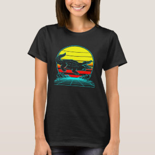 Retro Alligator Vaporwave T-Shirt