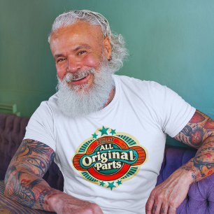 Retro Almost All Original Parts Custom T-Shirt