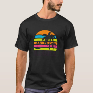 Retro Aloha Sunset Palm Tree T-Shirt
