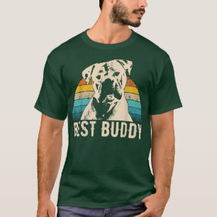 Retro American Bulldog Men Women Kids Gift T-Shirt