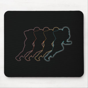 Retro American football Artwork Mouse Pad
