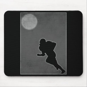 Retro American football design Mouse Pad