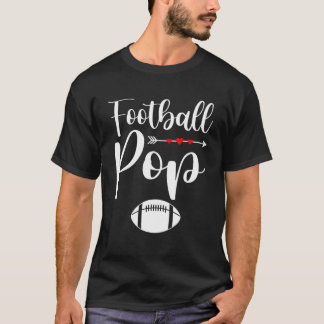 Retro American Football Pop Funny Sports Football T-Shirt