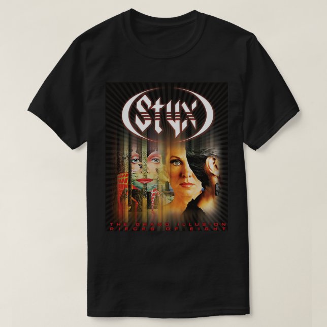 Retro american rock band styx gift fan Essential  T-Shirt (Design Front)