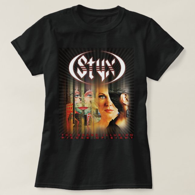 Retro american rock band styx gift fan Essential  T-Shirt (Design Front)